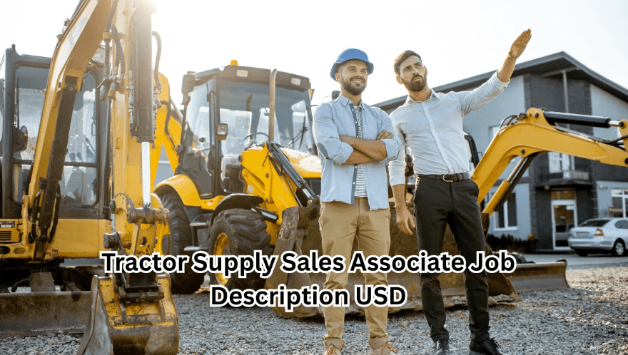 Tractor Supply Sales Associate Job Description